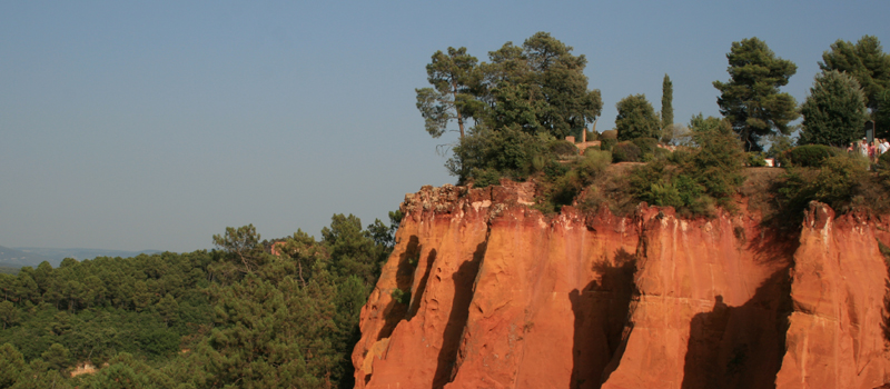 ocres du roussillon panorama