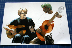 couleur guitares feutre copic