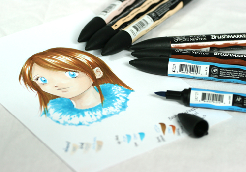 feutres brushmarkers