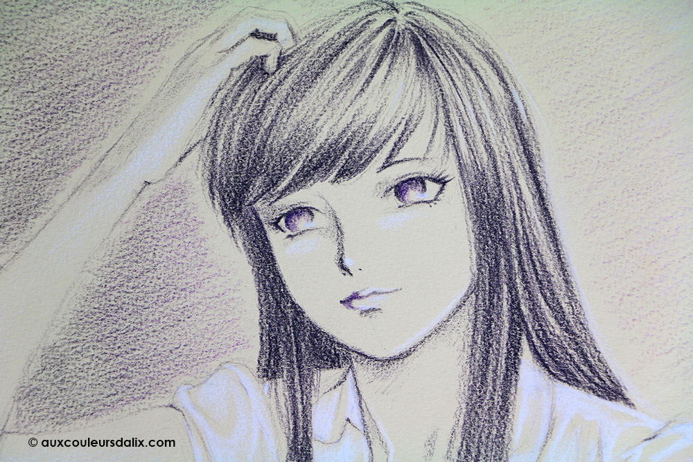 Hinata au Graphitint de Derwent