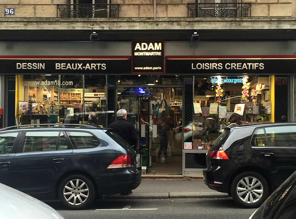 vitrine adam montmartre