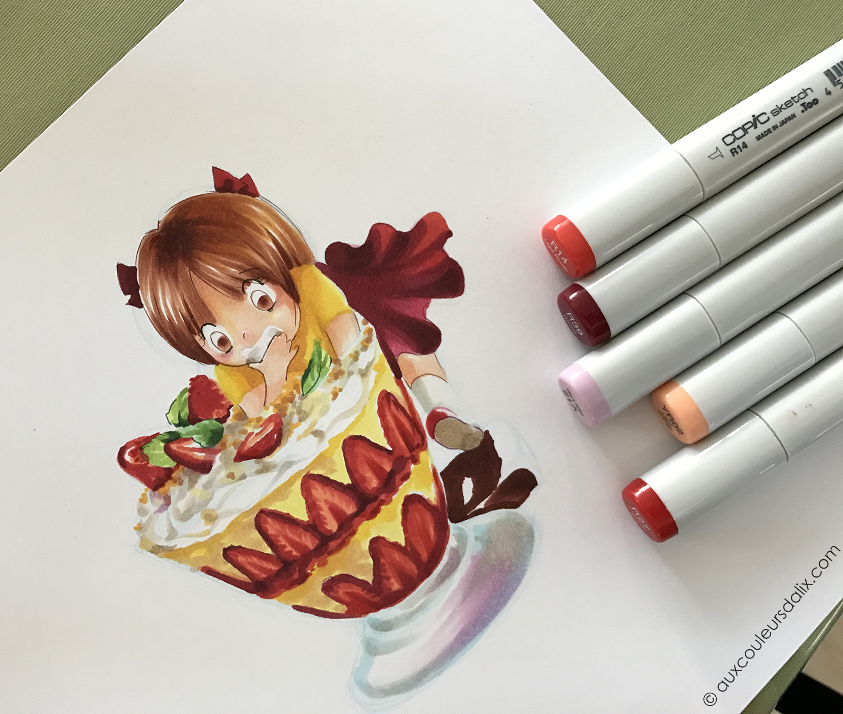 Technique De Coloriage Au Feutre