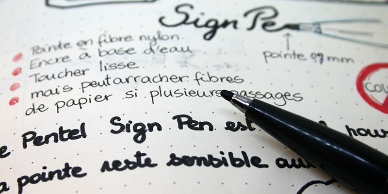 Image Sign Pen Pilot