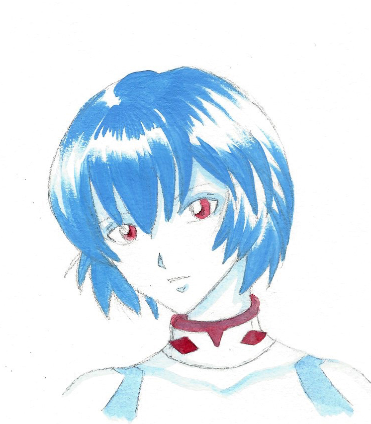 Gouache acrylique Turner Ayanami Rei