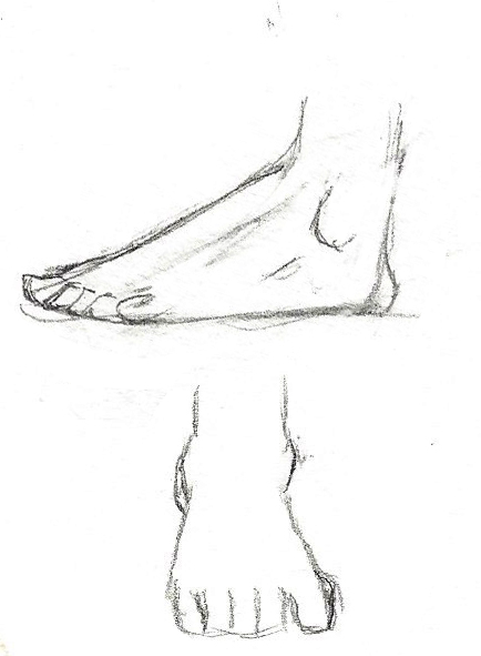 Dessiner des pieds et des mains