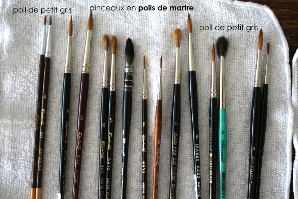 Comment choisir ses pinceaux? - Aux couleurs d'Alix