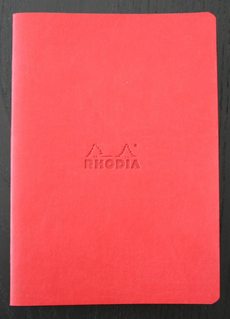 Carnet Rhodiarama rouge