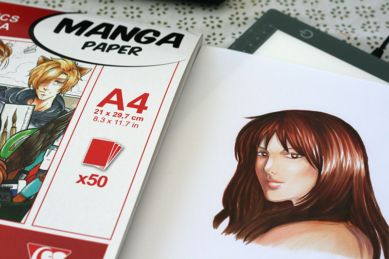 Manga Paper de Clairefontaine - Aux couleurs d'Alix