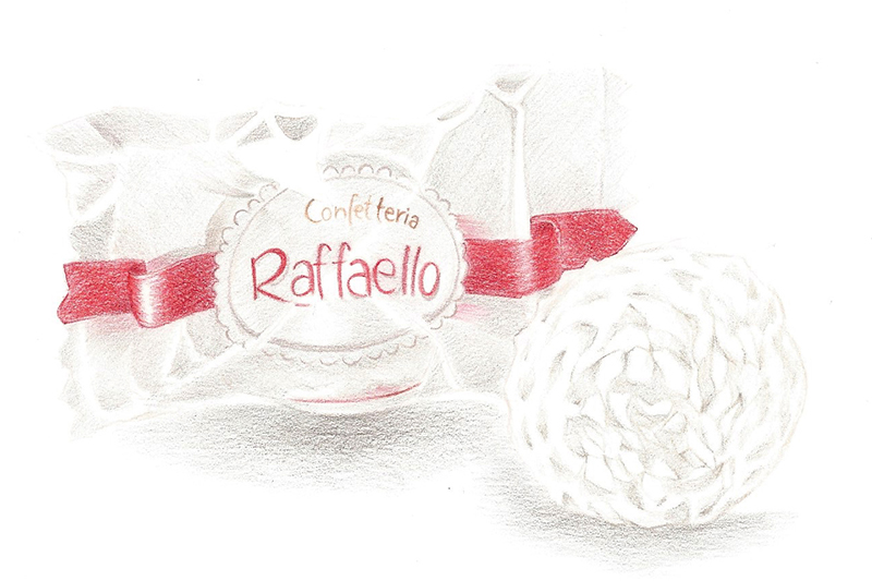 dessin raffaello sur strathmore 300