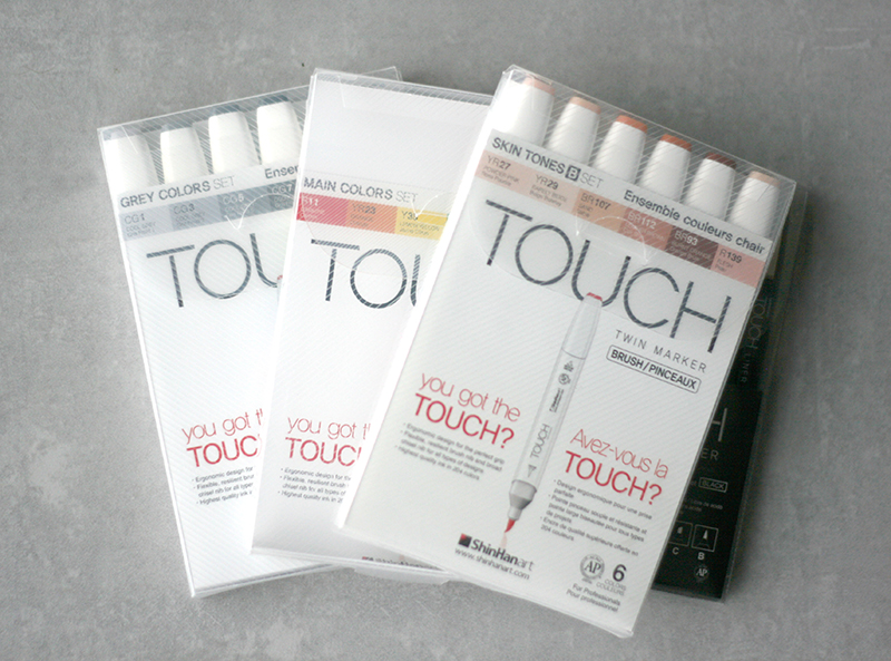 Sets de feutres Touch Twin Brush