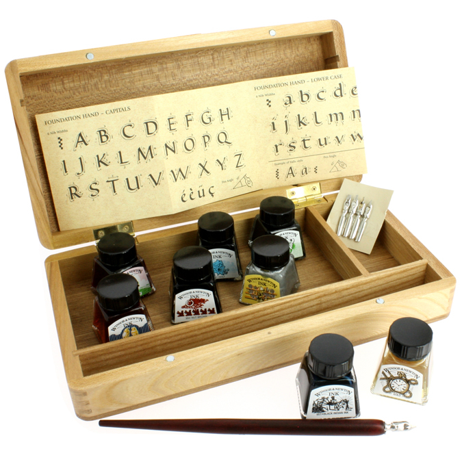 Coffret calligraphie Winsor & Newton