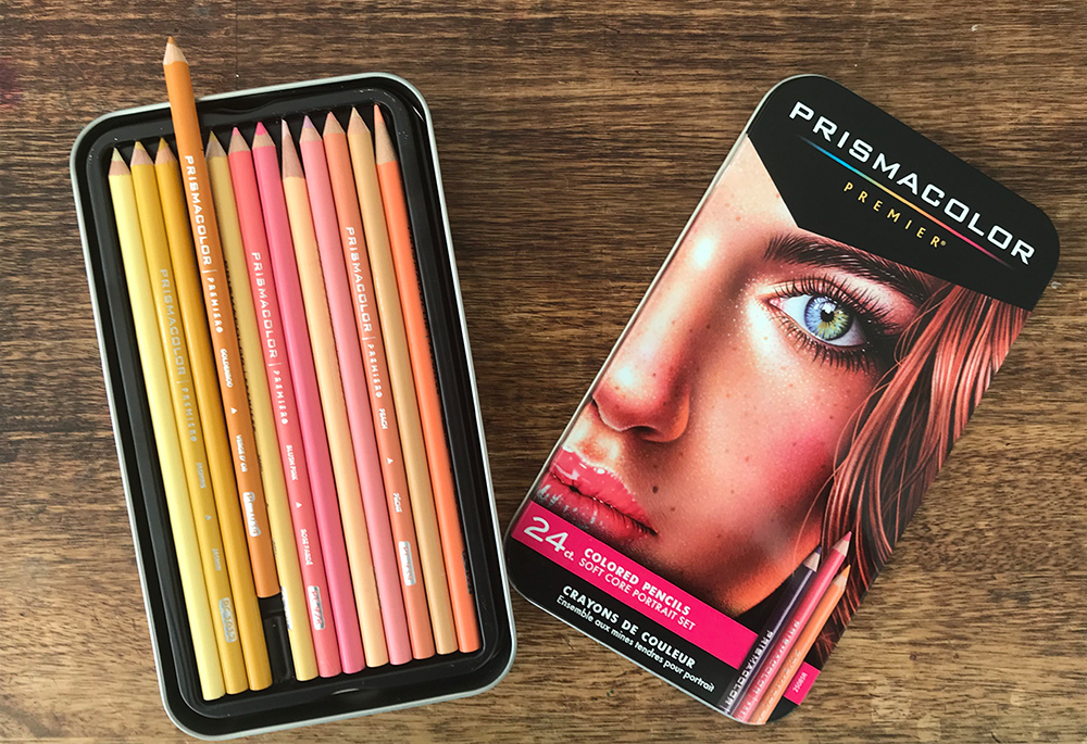 Boîte de 24 crayons Prismacolor Spécial Portrait